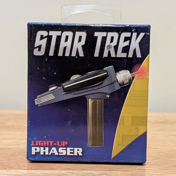 Star Trek Other - NWT Star Trek Mini Light Up Phaser and History Book from Running Press